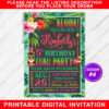 Luau Party Invitation