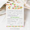 Baby Mad Libs Mexican Baby Shower Game