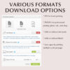 download formats JT
