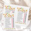 Mommy or Daddy Mexican Baby Shower Game - Printable Fiesta Baby Shower Game