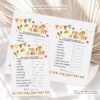 Price Is Right Mexican Baby Shower Game - Printable Fiesta Baby Shower Game