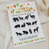 Baby Animals Game Who is my Mama Mexican Baby Shower