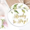 Greenery Baby Shower Ready To Pop Tags Instant Download Printable