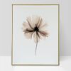 Modern Minimalist Flower Wall Art