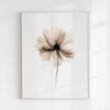 Modern Minimalist Flower Wall Art