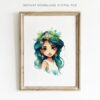 Baby Jasmine Nursery Wall Art Printable Poster