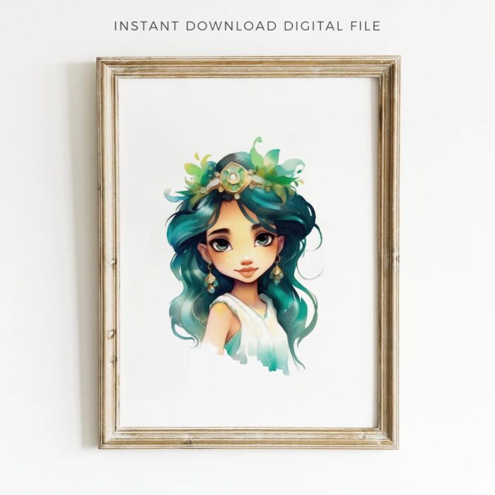 Baby Jasmine Nursery Wall Art Printable Poster