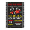 Birthday Party Race Car Invitation Template