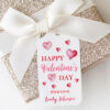 Happy Valentine's Day Tags for School Friends - Romantic Love Labels for Him and Her