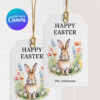 Happy Easter Tags - Printable Easter Gift Labels DIY