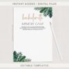 Tropical Bachelorette Memory Game