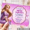 Rapunzel Birthday Invitation