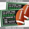 Football Invitation