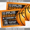 Basketball Invitation