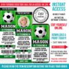 Soccer Ticket Invitation - Soccer Birthday Party!